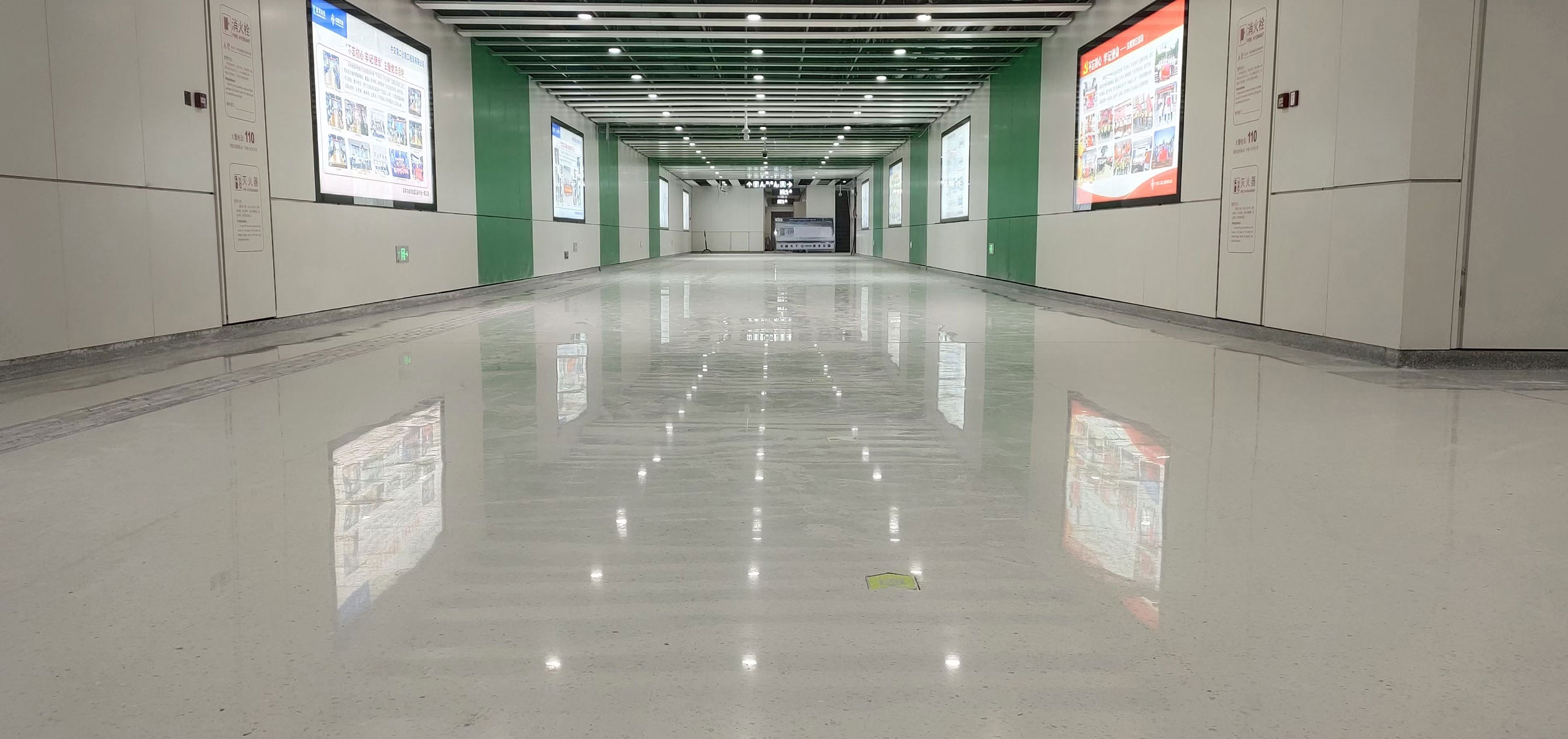 深圳地鐵8號線 | 硬化地坪